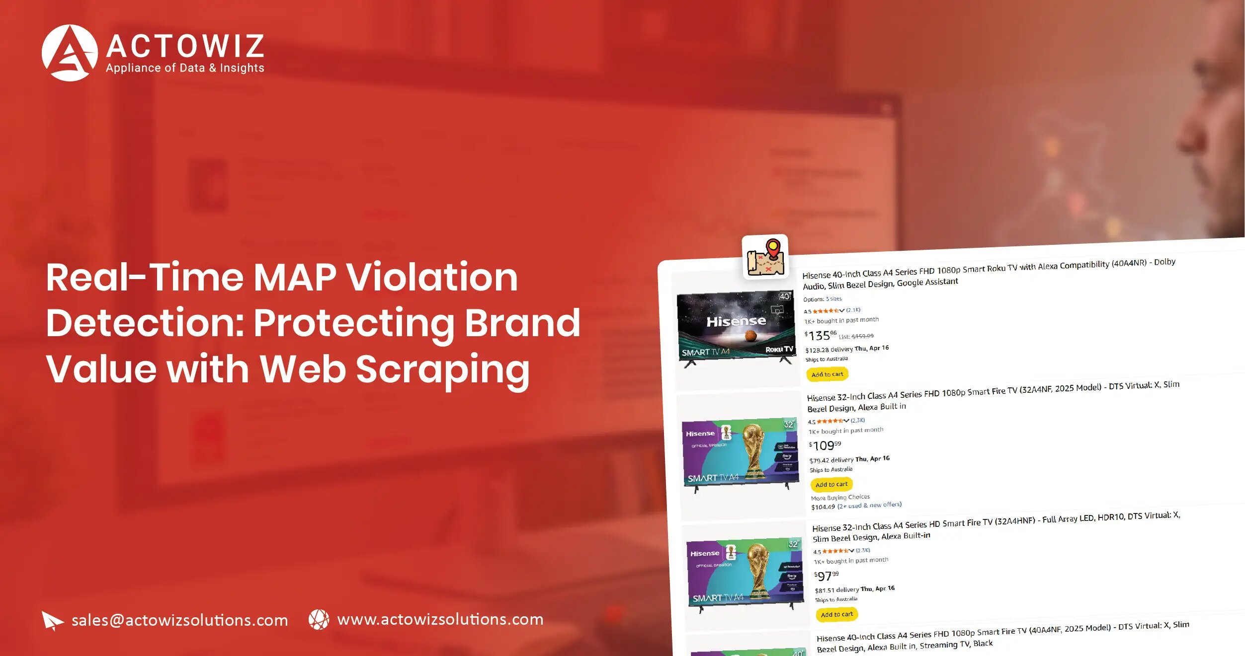 MAP Violation Detection with Web Scraping: Protect Your Brand Value | Actowiz