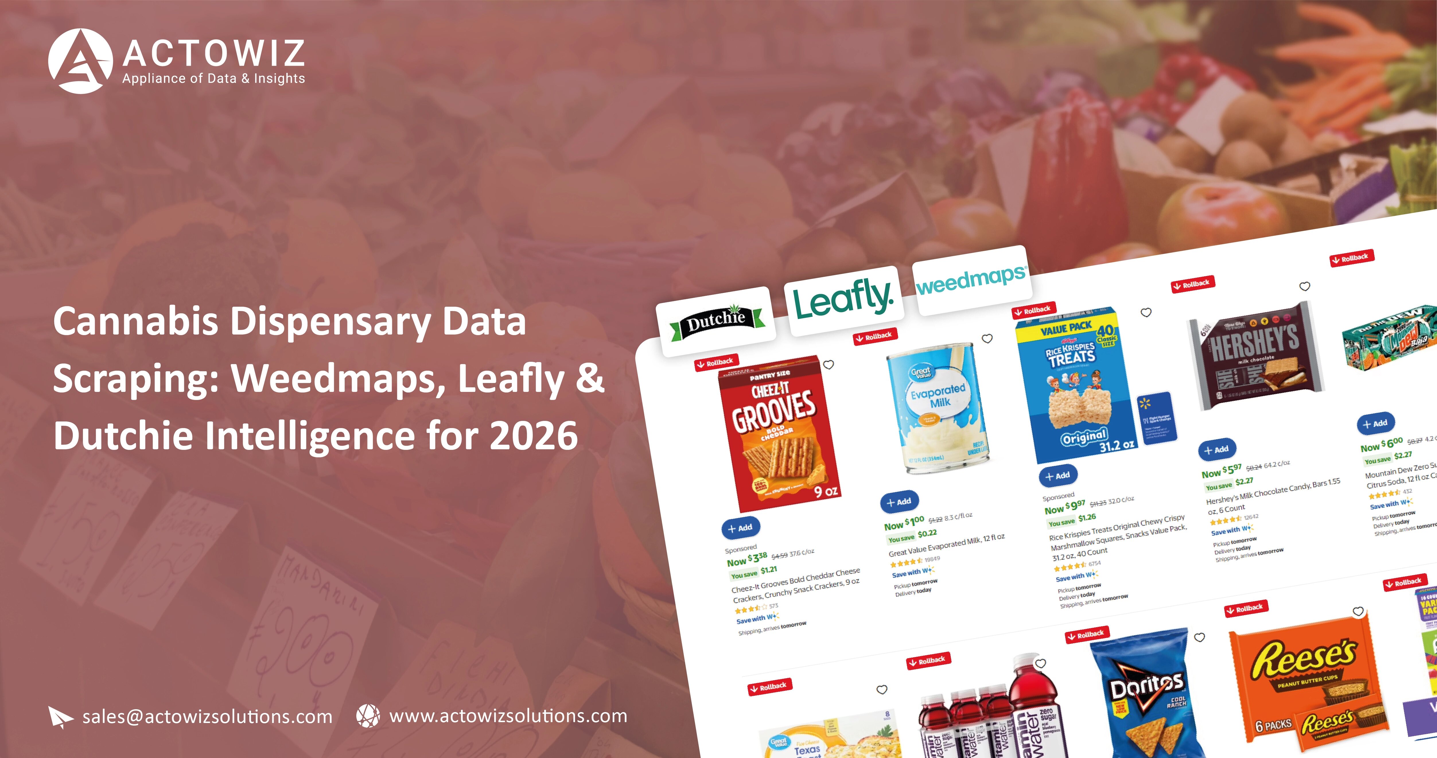 Cannabis Dispensary Data Scraping: Weedmaps, Leafly & Dutchie Intelligence for 2026