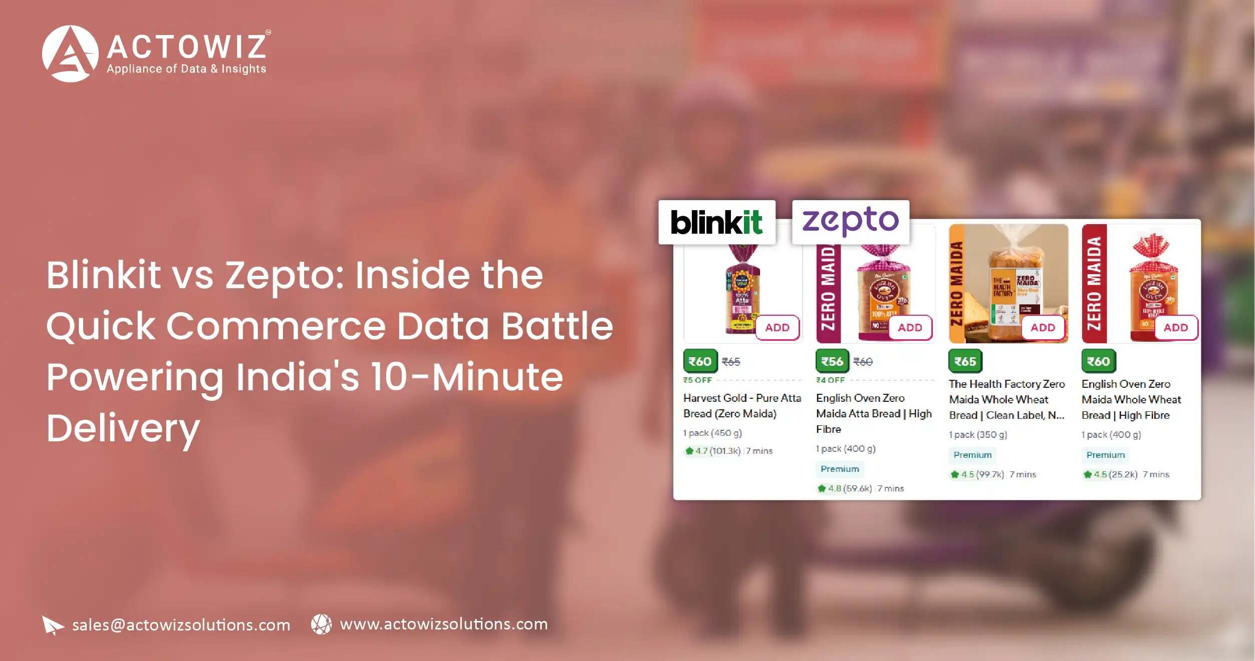 Blinkit vs Zepto: Inside the Quick Commerce Data Battle Powering India 10-Minute Delivery