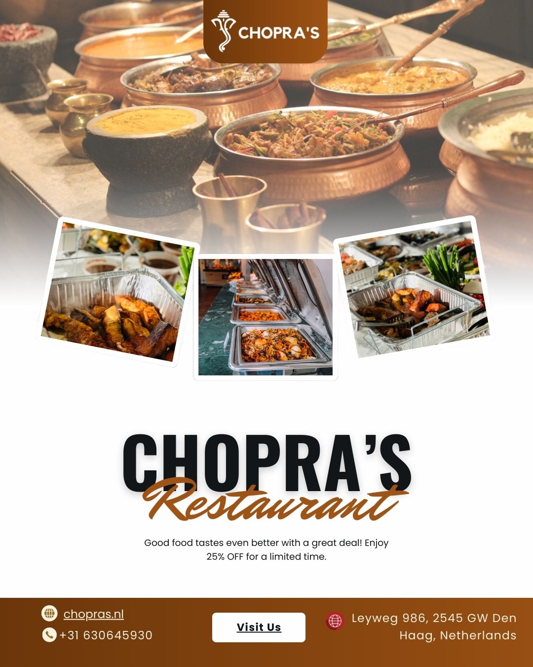 Chopra's - Top Indiaas Restaurant in Den Haag Serving Real Indian Streetfood