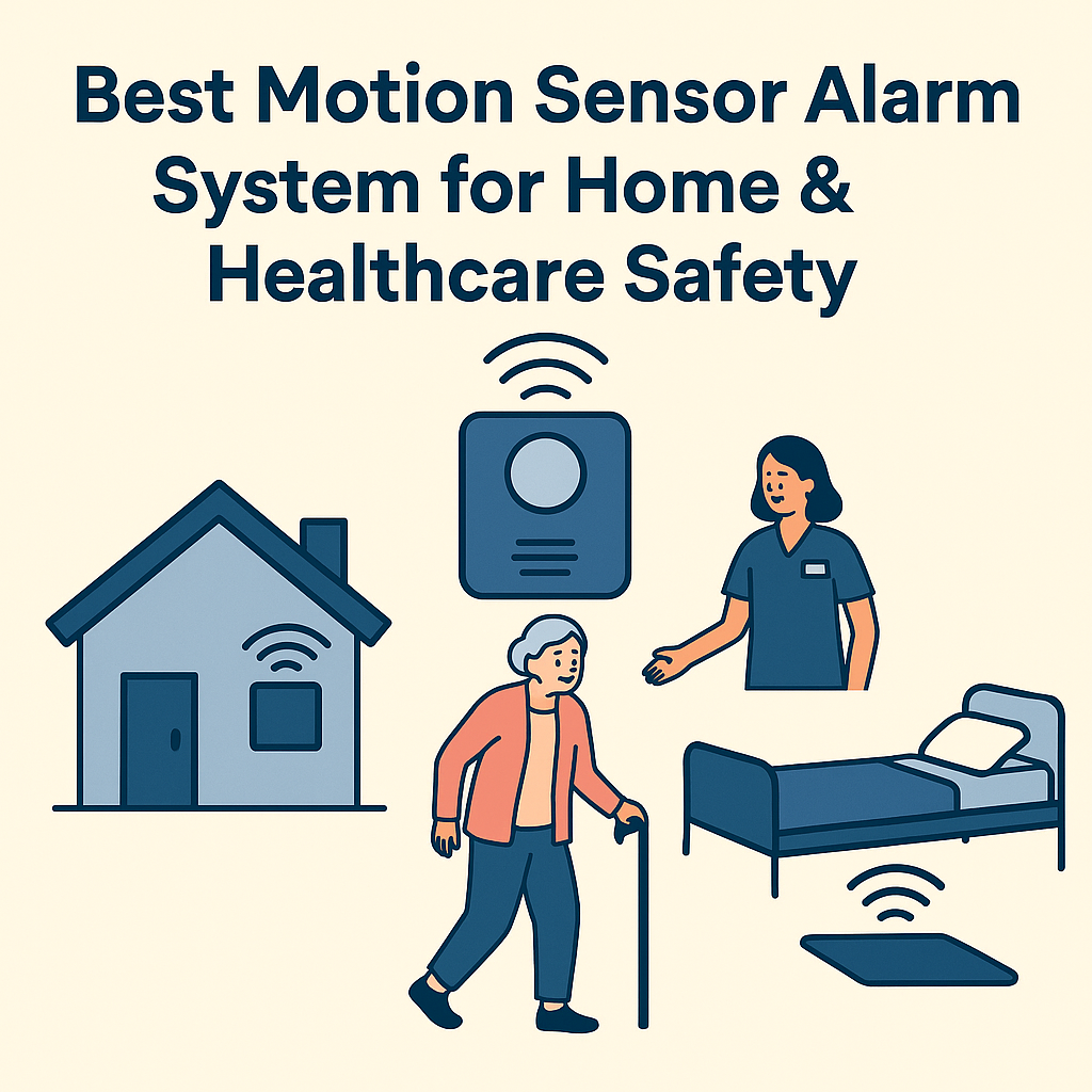 Best Motion Sensor Alarm System for Home & Healthcare Safety