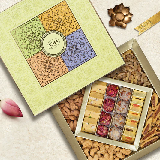 Assorted Dry Fruit Box & Gift Hampers | Asha Sweet Center