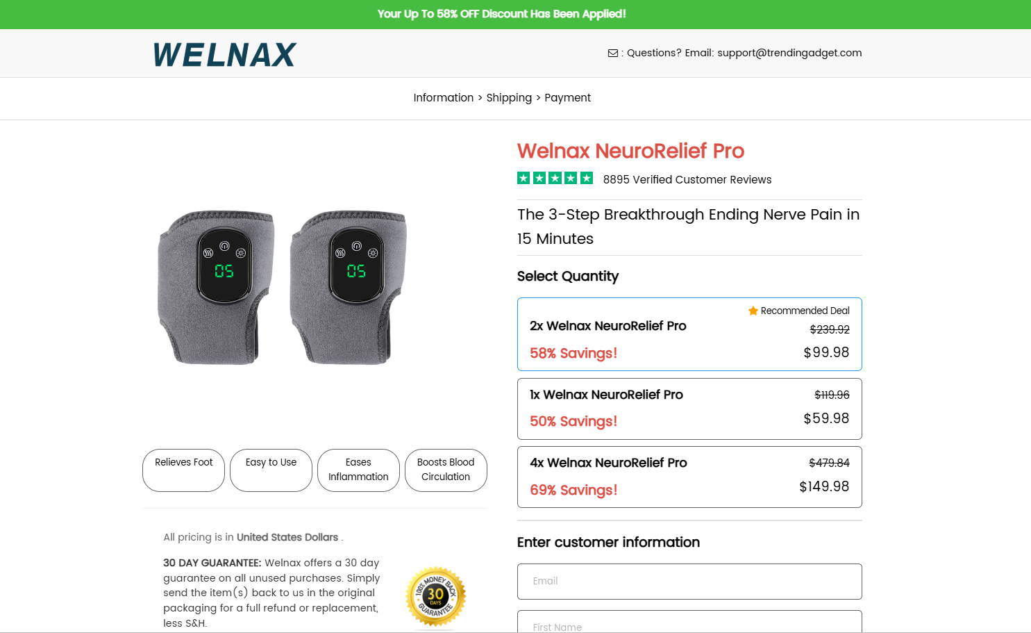 Welnax NeuroRelief Pro – Is It Safe? Shocking Customer Complaints Revealed!