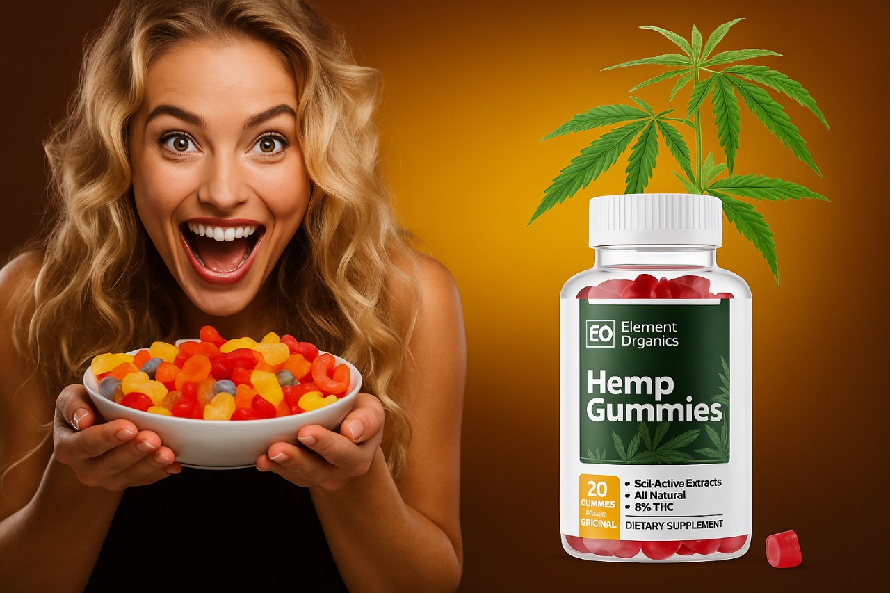 Element Organics Hemp Gummies Canada – Premium Hemp Extract, 30 Count, Canada!