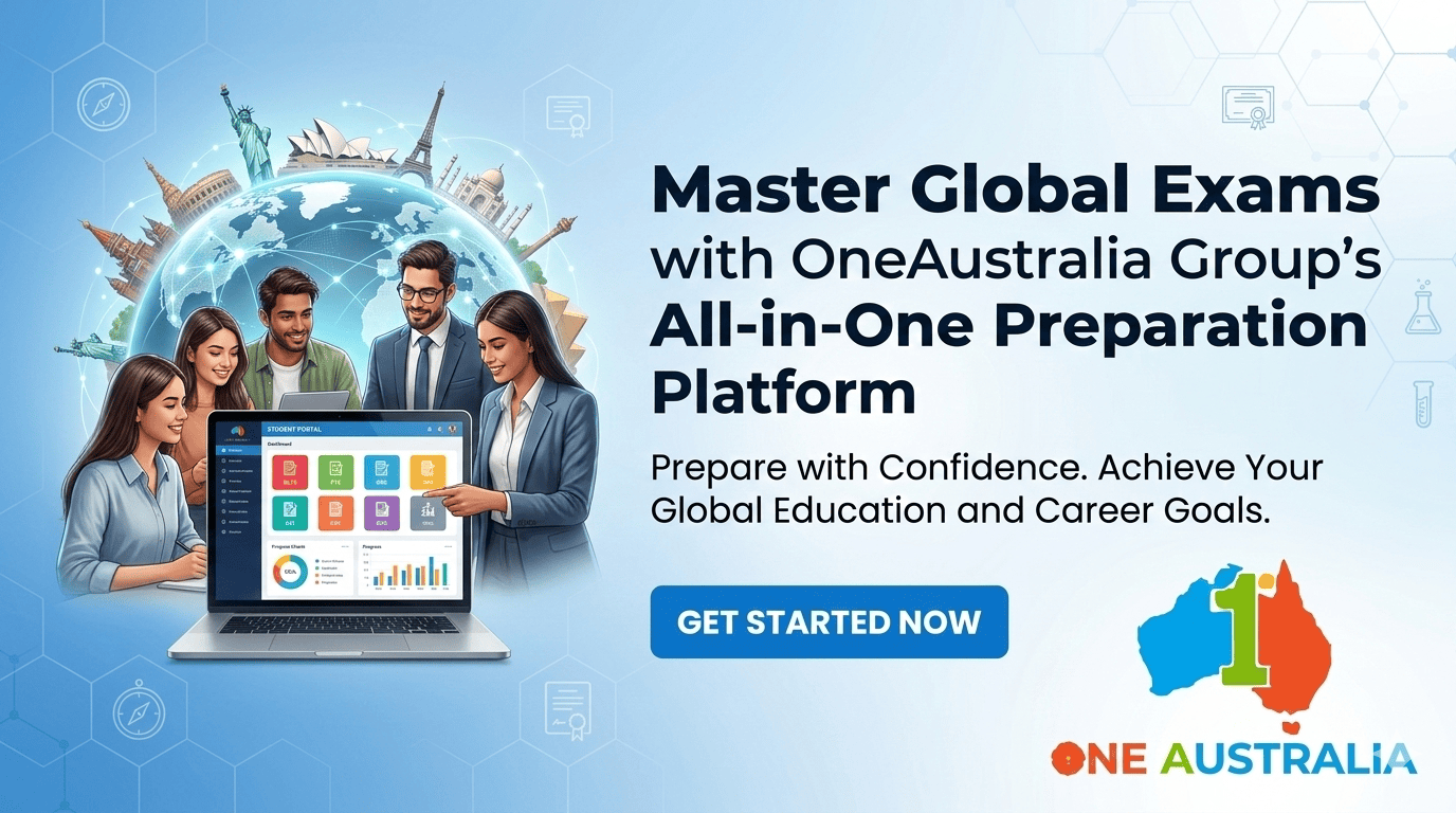 Master Global Exams with OneAustralia Group’s All-in-One Preparation Platform