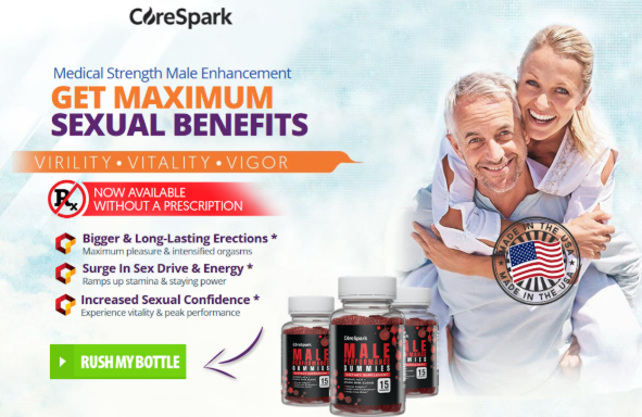 CoreSpark Male Enhancement Gummies: Know Its Real Reviews By Customers