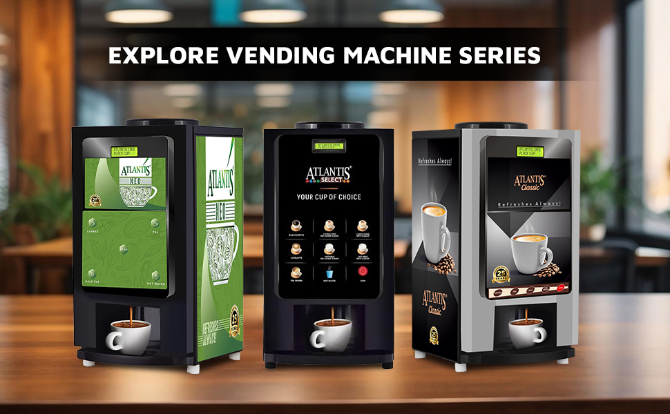 How to Choose the Best Atlantis Tea Coffee Vending Machine Supplier in Noida