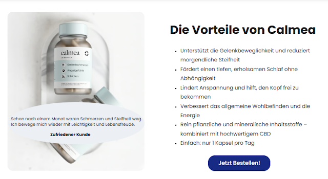 Wie funktioniert es? Calmea Kapseln Deutschland [Aktuell 2025]