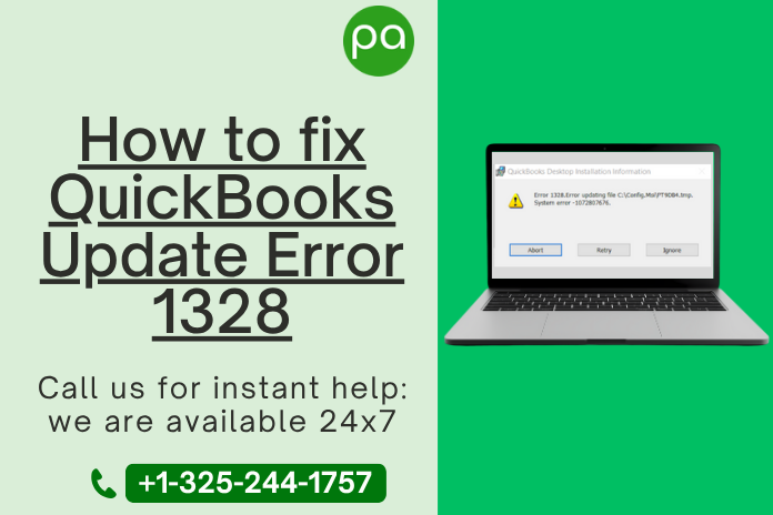 How to fix QuickBooks Update Error 1328?