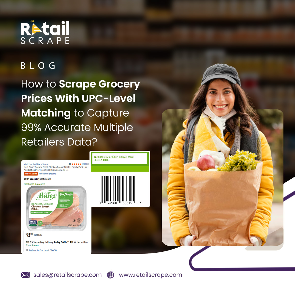 Proven Ways to Scrape Grocery Prices With UPC-Level Matching