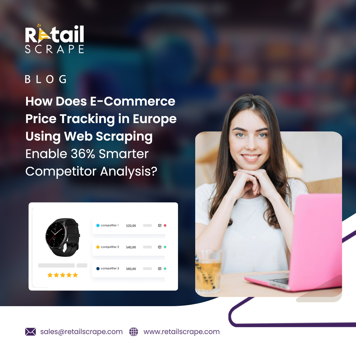 E-Commerce Price Tracking in Europe Using Web Scraping