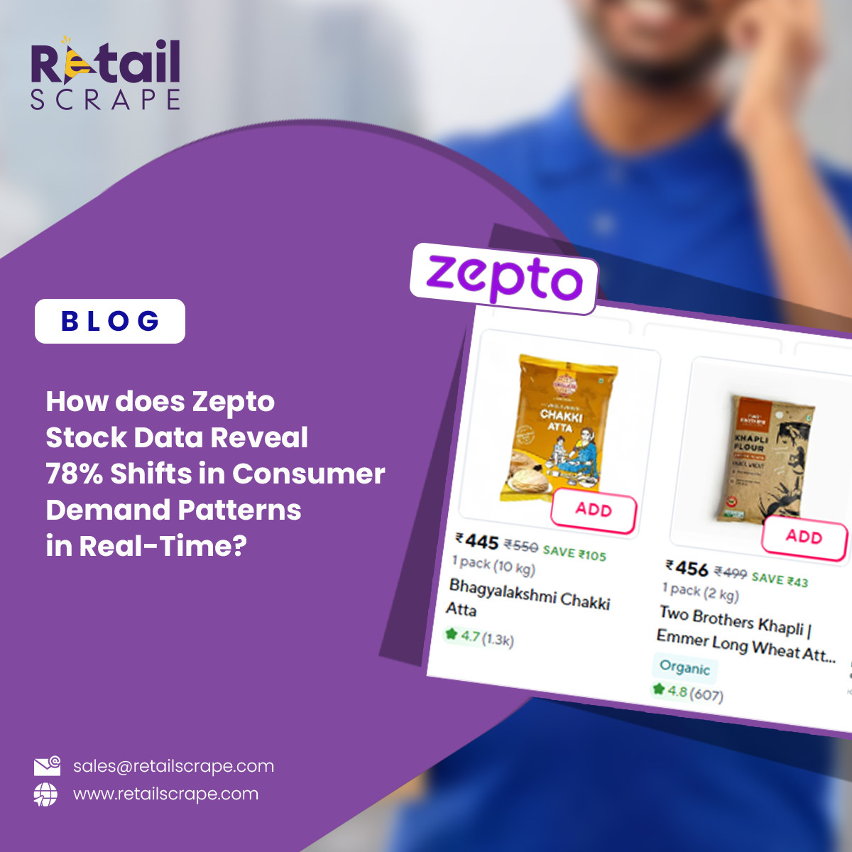 Real-Time Demand Movements Captured in Zepto Stock Data