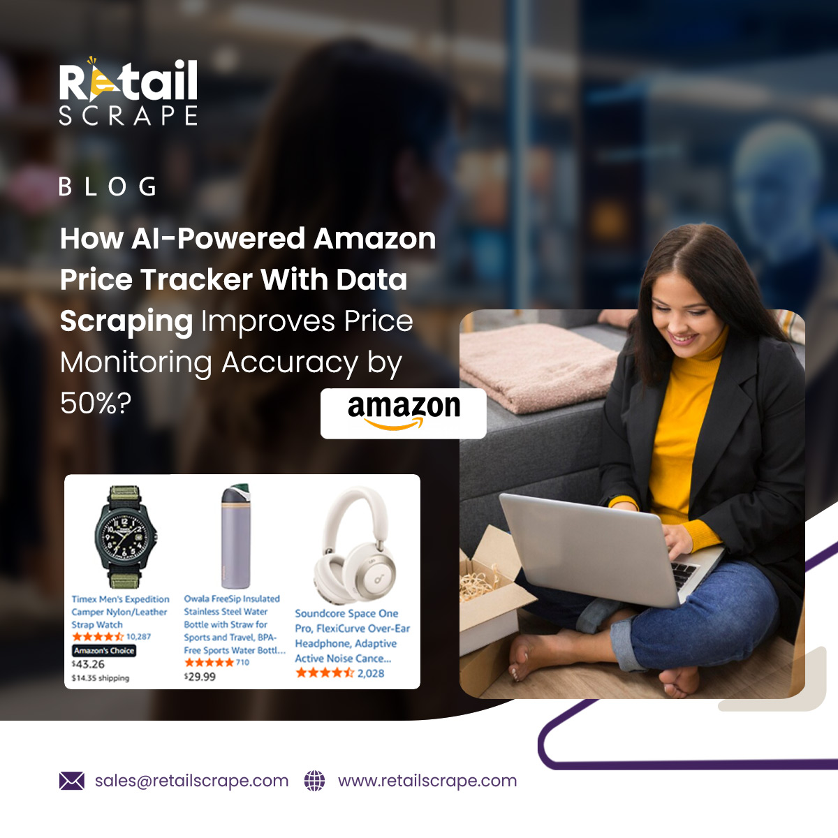 AI-Powered Amazon Price Tracker With Data Scraping