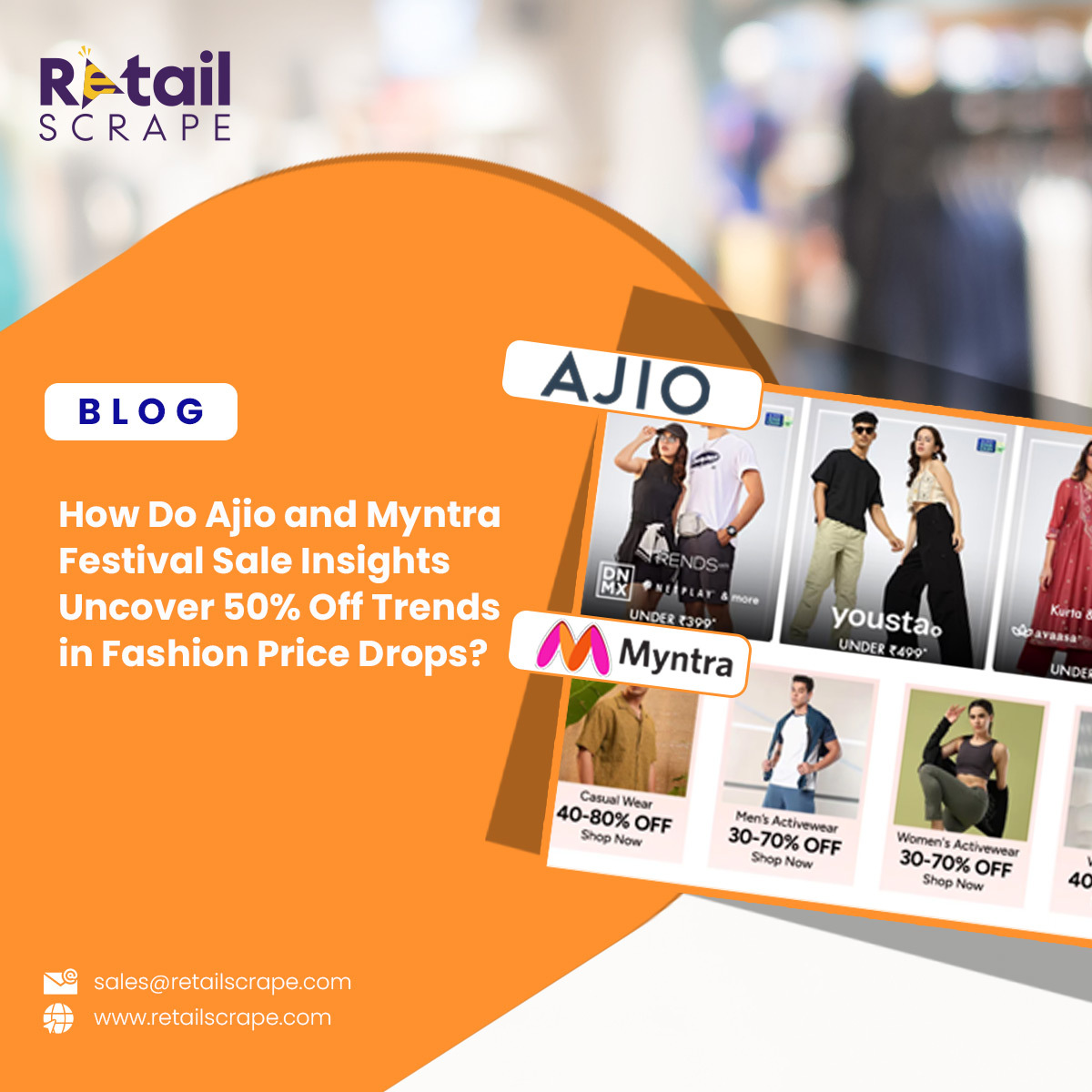 Explore Ajio and Myntra Festival Sale Insights for Shoppers