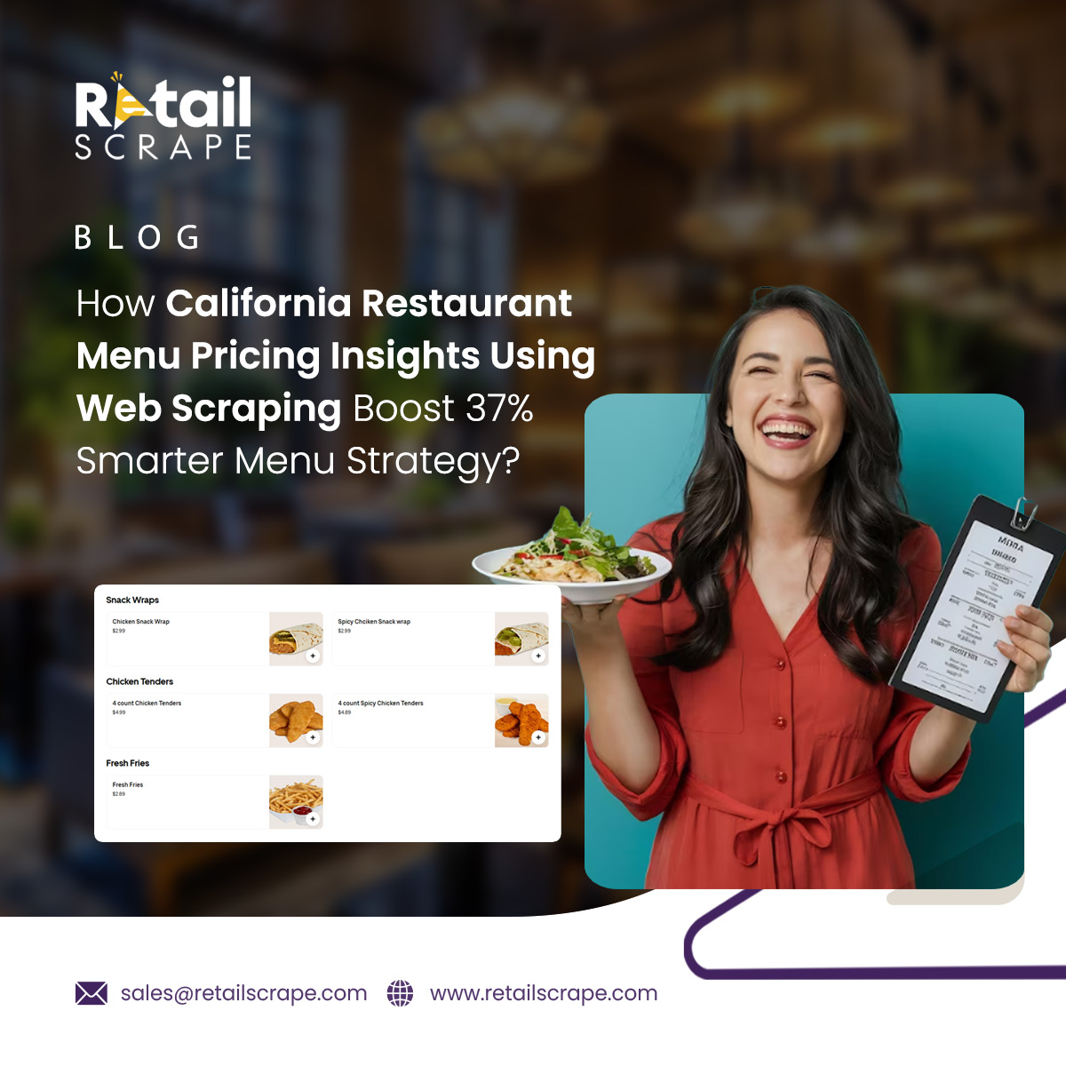 California Restaurant Menu Pricing Insights Using Web Scraping