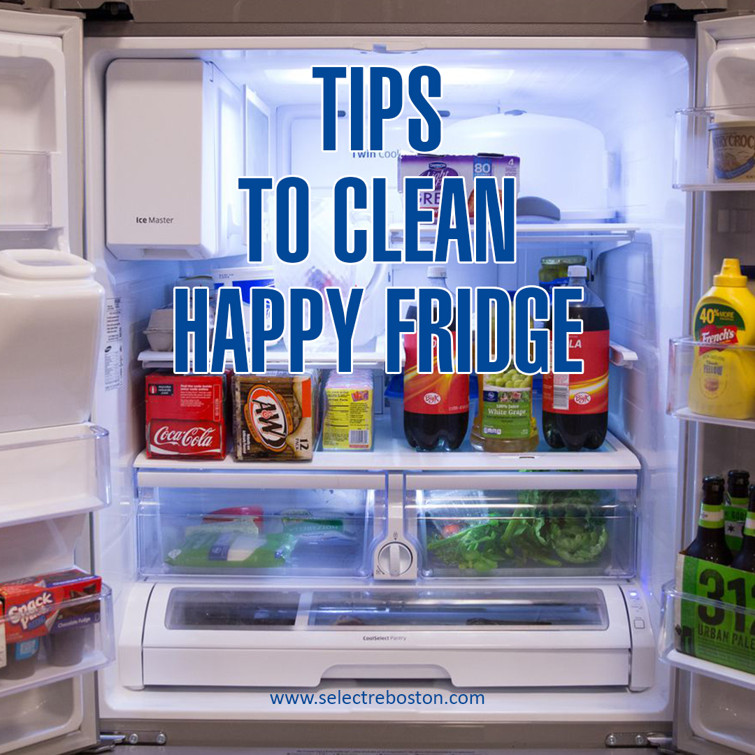 The 10 Tips of a Clean Happy Fridge | SelectRE Boston