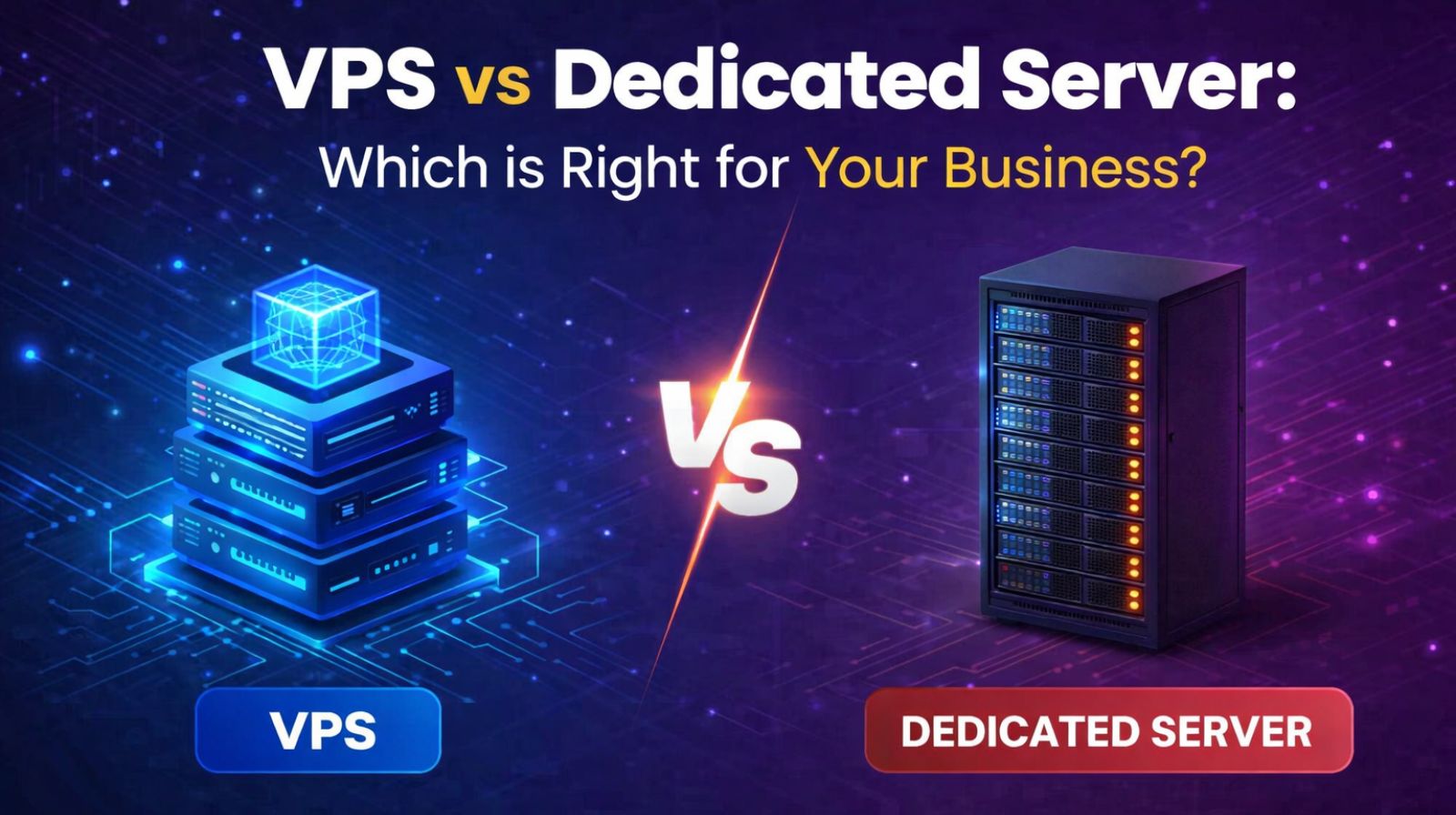 VPS vs Dedicated Server: Which is Right for Your Business?