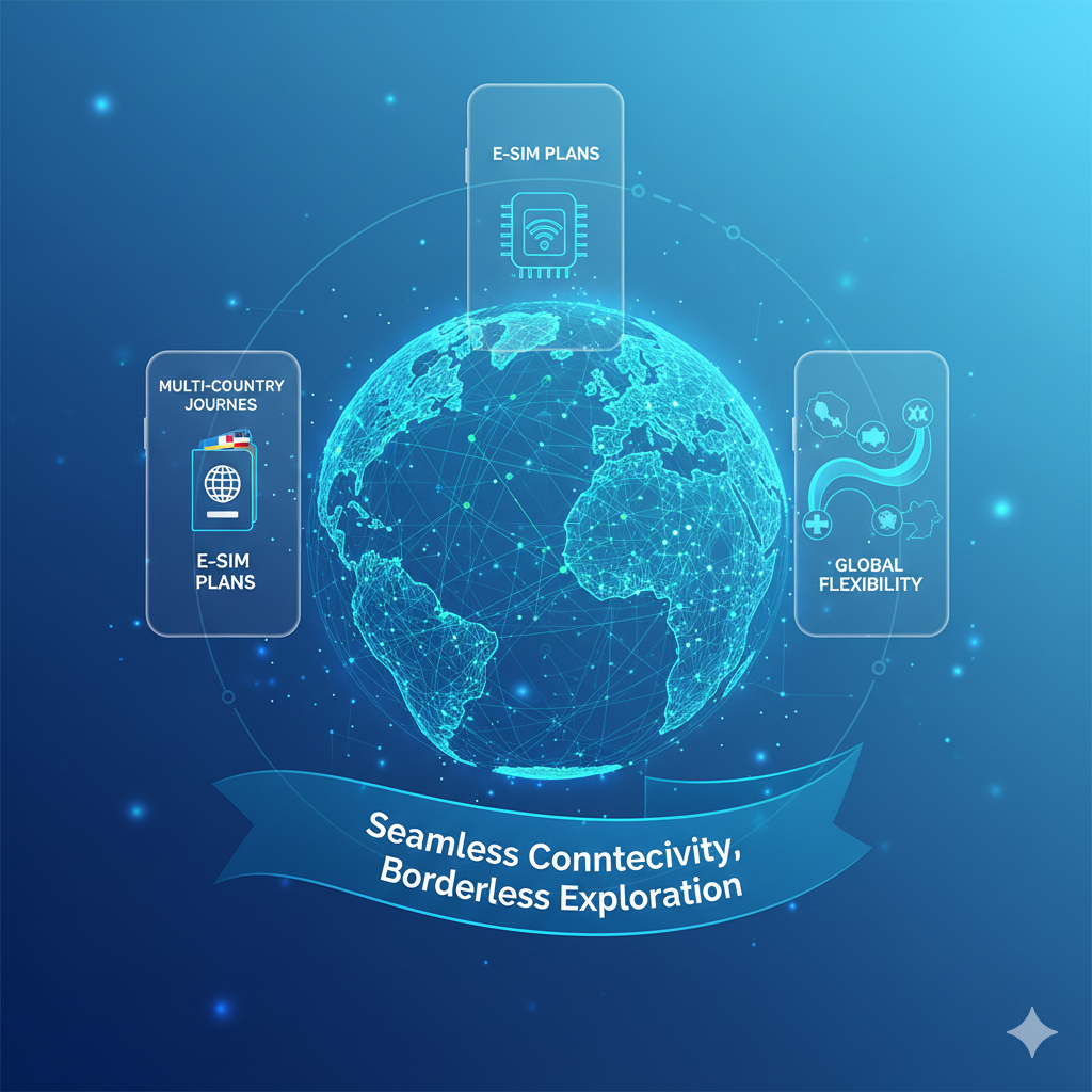 Multi-country journeys: how e-SIM plans support global e-SIM flexibility