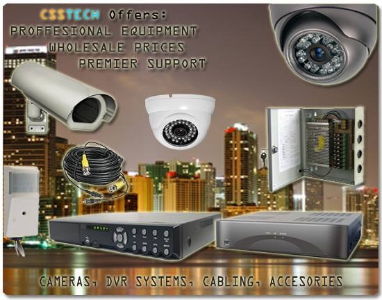 Professional Security Camera Installation Services in Miami and South Florida.