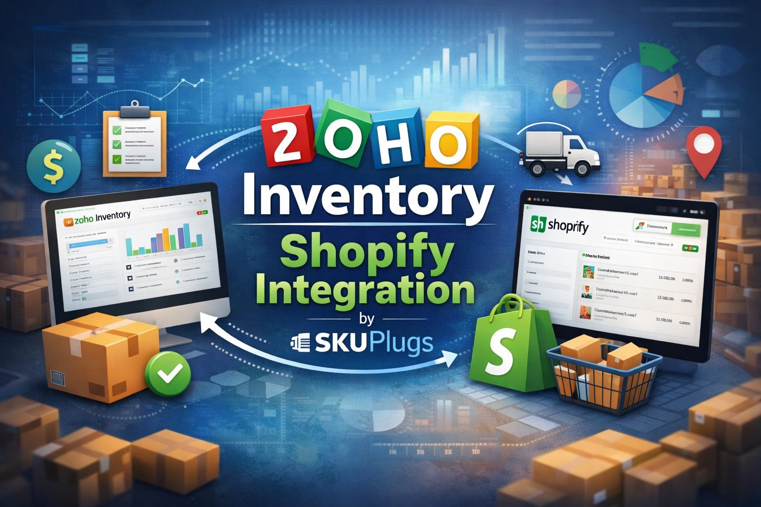 How Does Zoho Inventory Sync with Shopify?