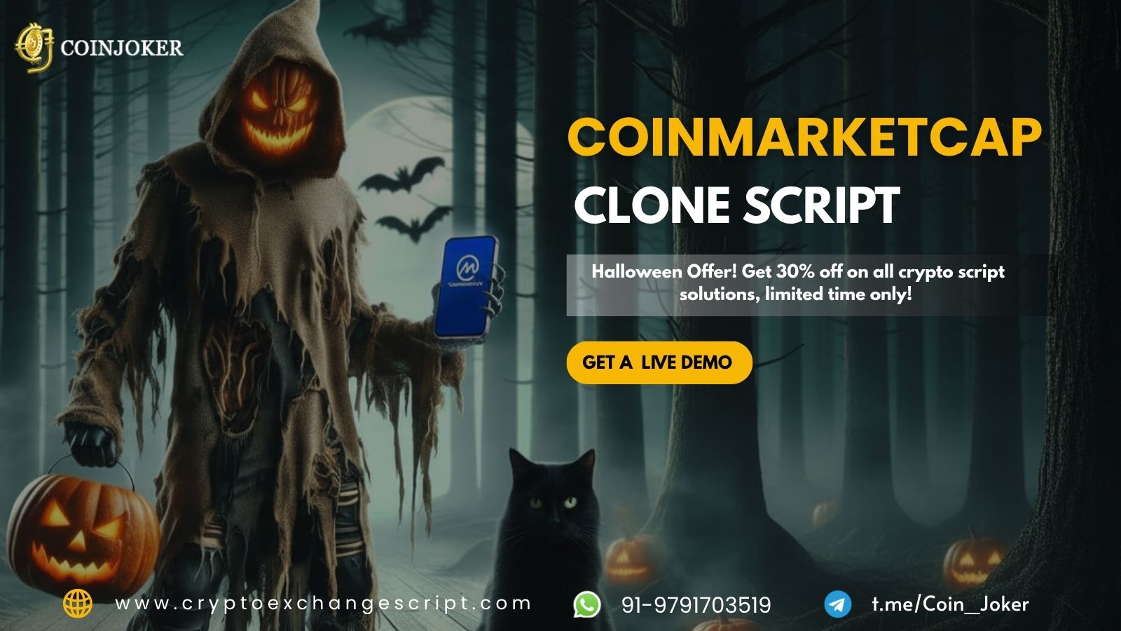 CoinMarketCap Clone Script: Power Your Crypto Business with Real-Time Data Solutions