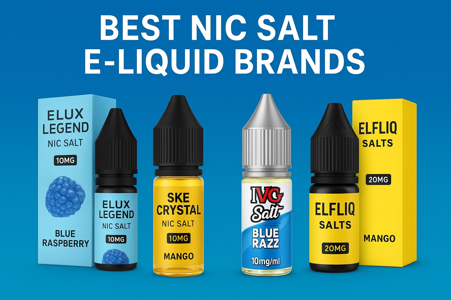 Top Nic Salt Brands Like Elux Legend – Best E-liquid Options for 2025