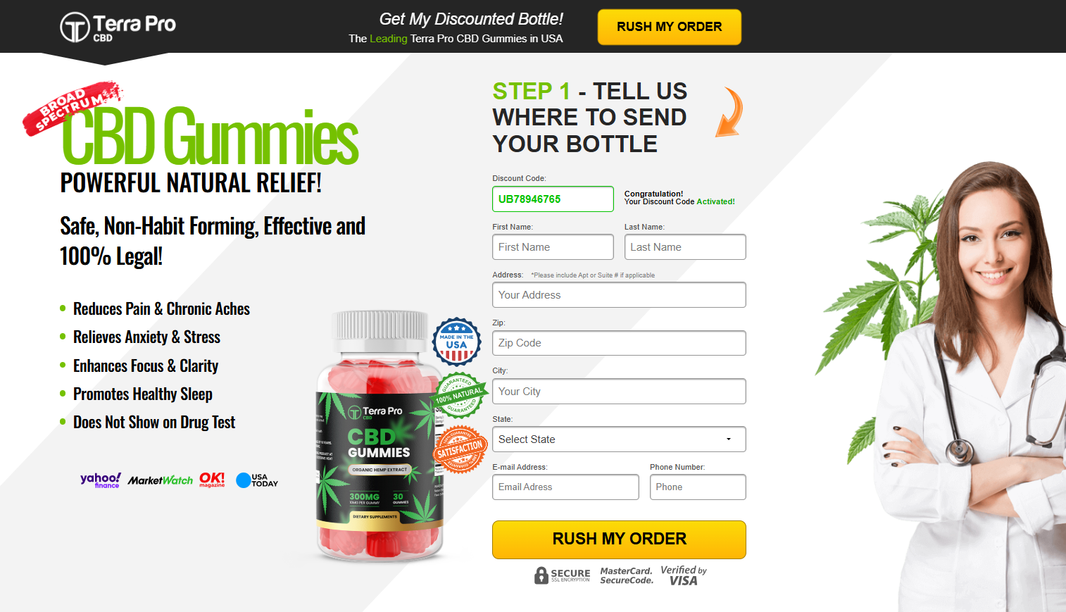 Terra Pro CBD Gummies™ for Wellness: How CBD May Support Calm, Focus, and Comfort?