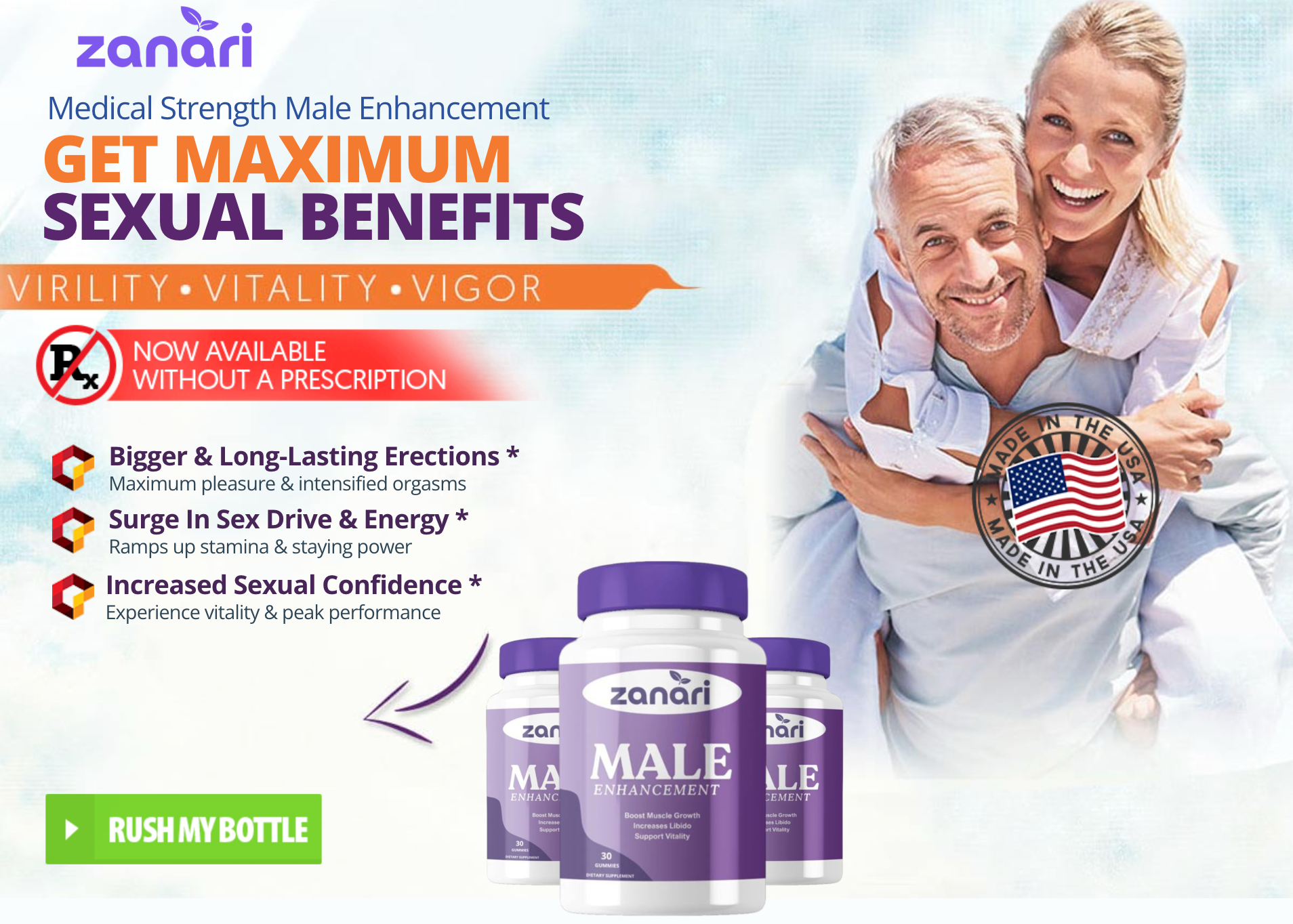 Zanari CBD Male Enhancement Gummies: Complete Review, Benefits, and Buying Guide