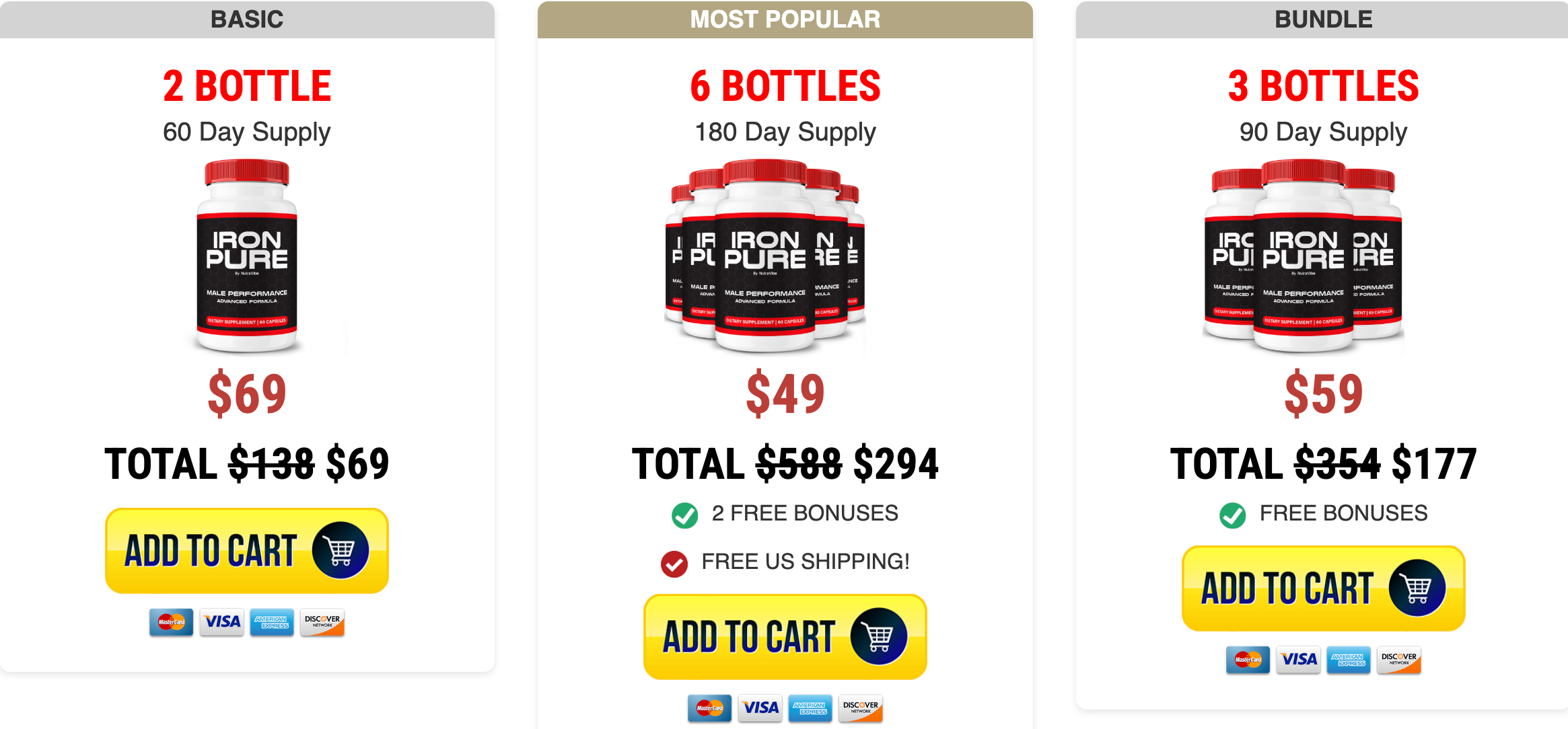 Iron Pure Male Enhancement™ US CA: Natural Solution for Energy, Stamina, and Performance