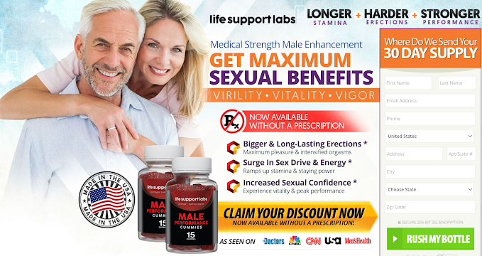 Life Support Labs Male Enhancement Gummies™ US CA: A Complete Guide to Performance Support