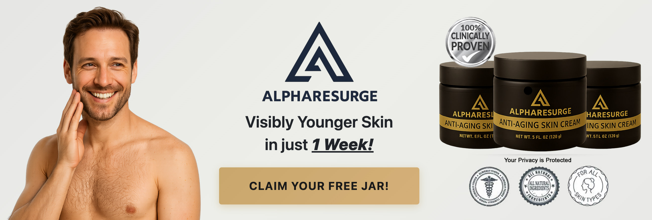 AlphaResurge Anti Aging Skin Cream™: Reduces Fine Lines 45% in 4 Weeks