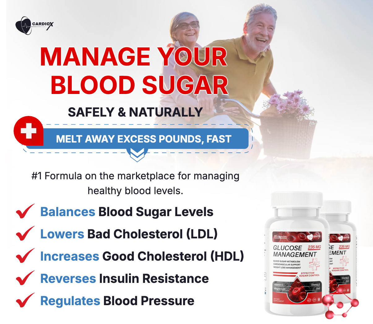 CardioX Glucose Management™ Canada: Stabilizes Blood Sugar with Berberine, Cuts Cravings