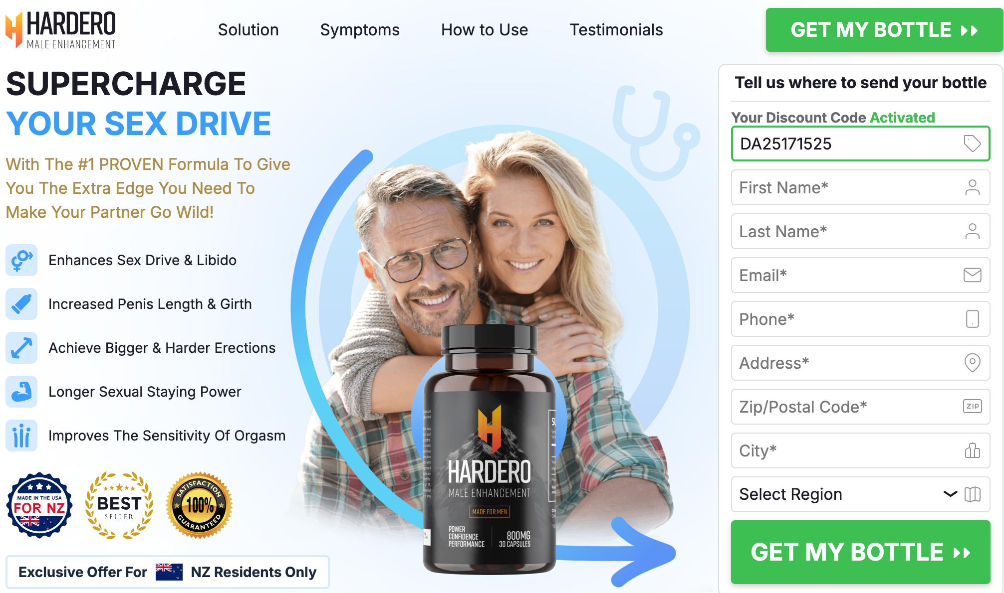Hardero Male Enhancement Capsules™ AU NZ: What Makes This Male Enhancement Formula Different?
