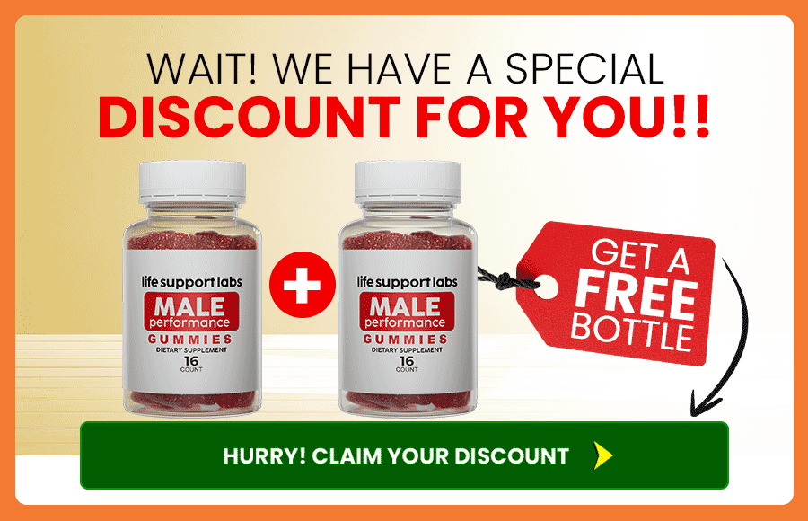Life Support Labs Male Performance Gummies™ for Health and Performance
