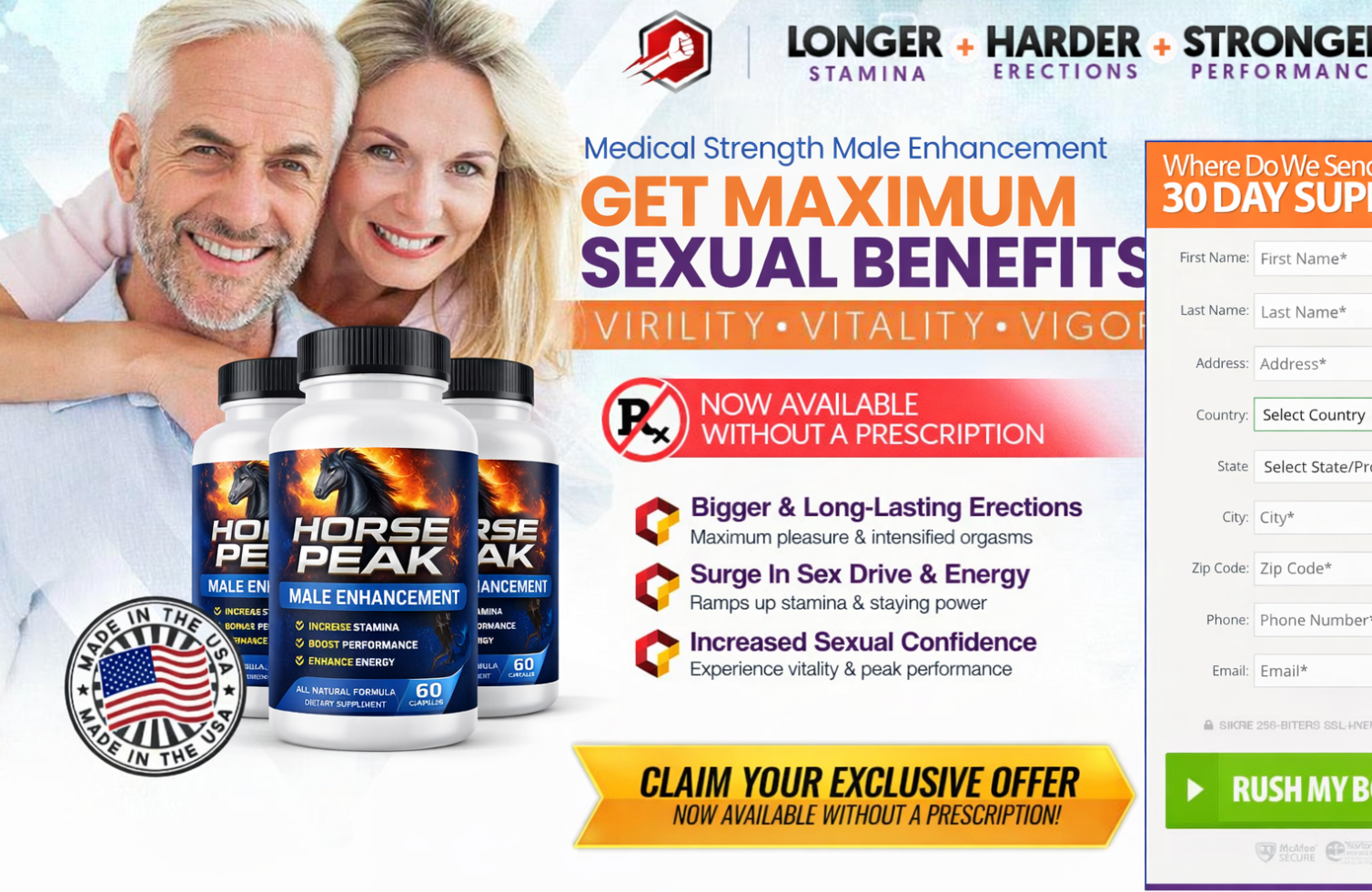 Horse Peak Male Enhancement Reviews™: Is It Safe? Ingredient Transparency and Usage Guide