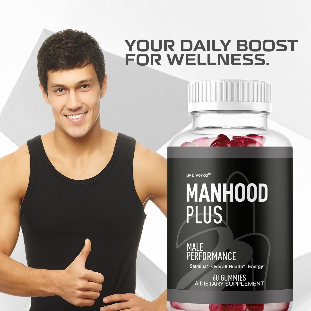 Manhood Plus Gummies Avis Médical France For erectile Dysfunction.