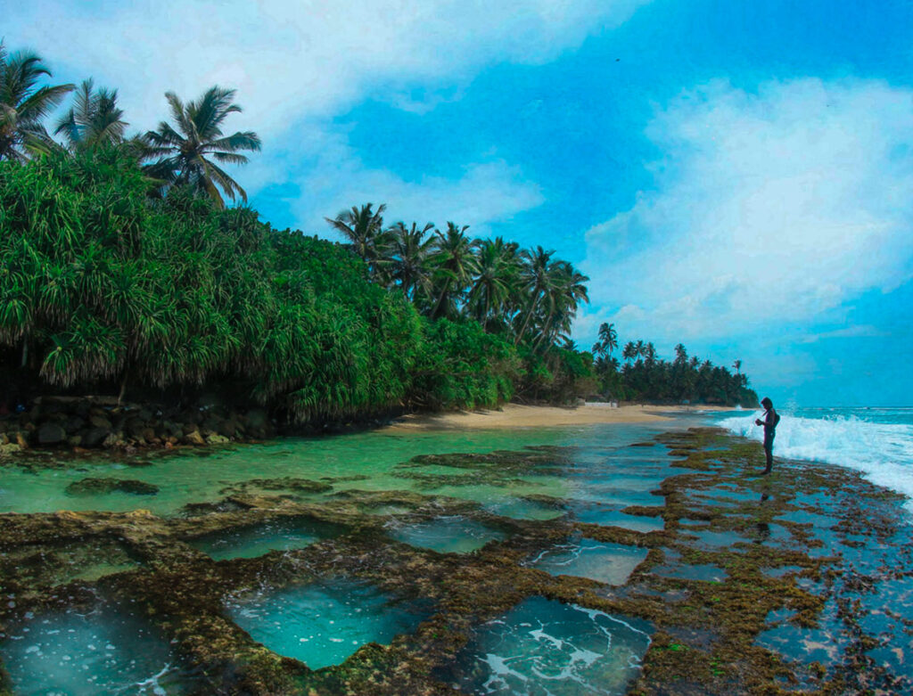 Peace & Paradise: Thalpe Beach, Sri Lanka 🌴