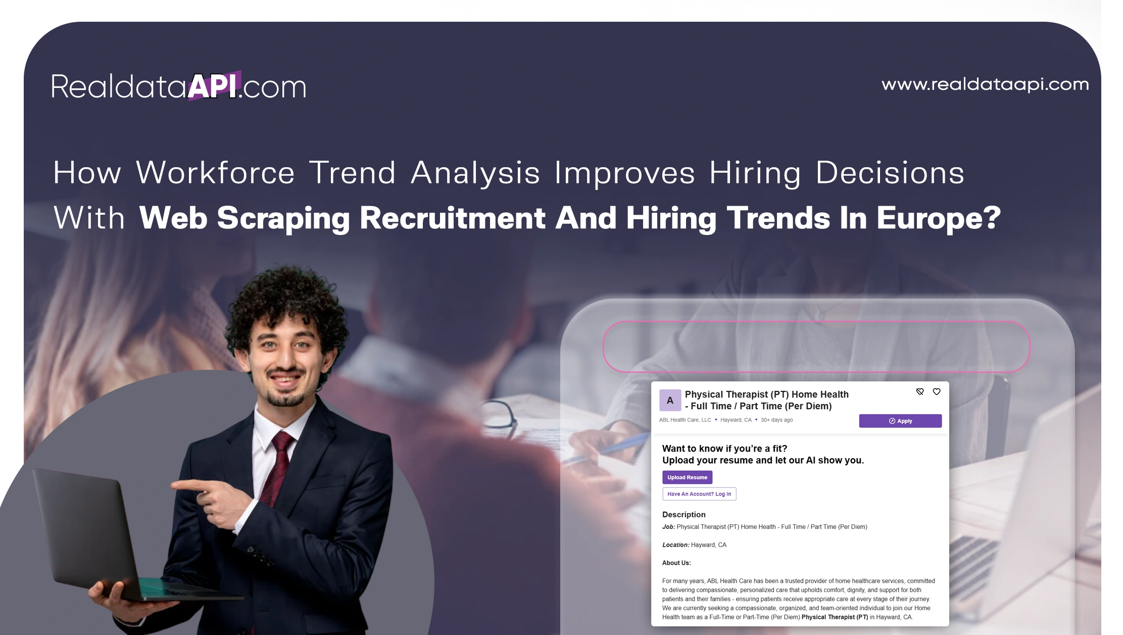 Web scraping recruitment and hiring trends in Europe