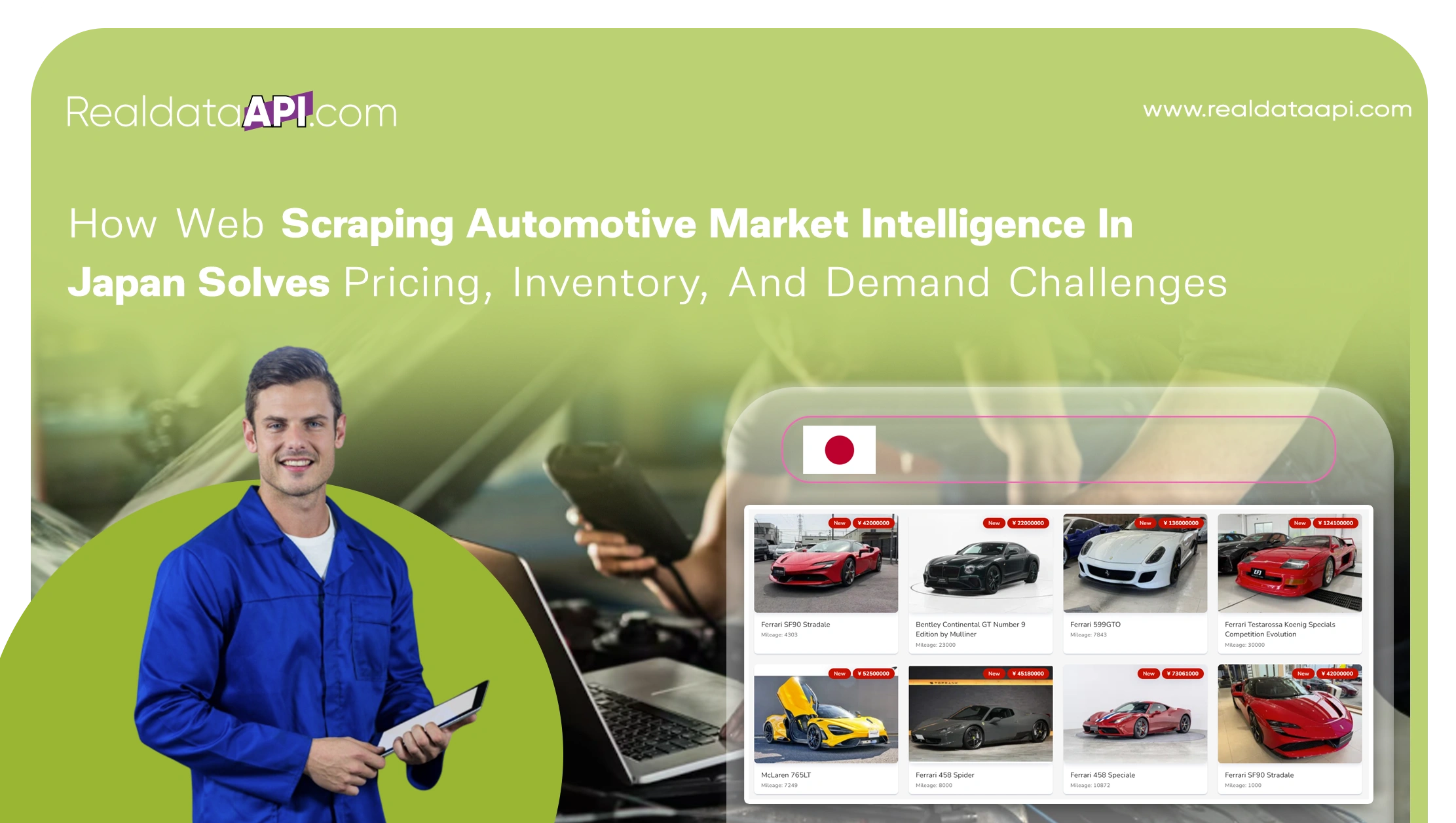 Web Scraping Automotive Market Intelligence In Japan