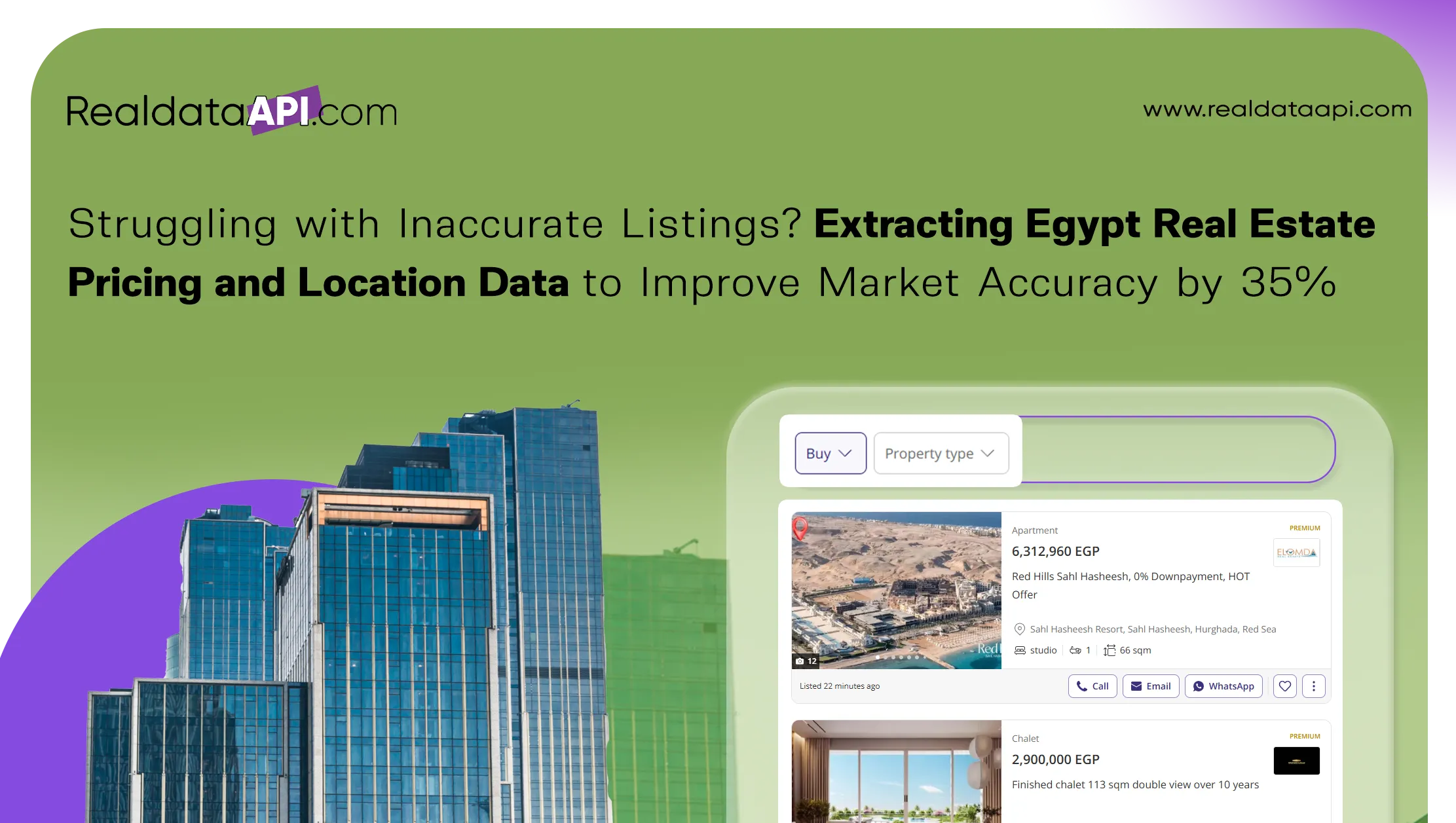 Extracting Egypt Real Estate Pricing and Location Data