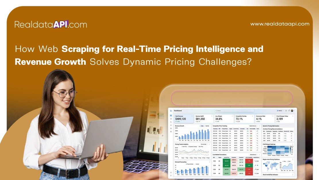 Web scraping for real-time pricing intelligence and Revenue Growth