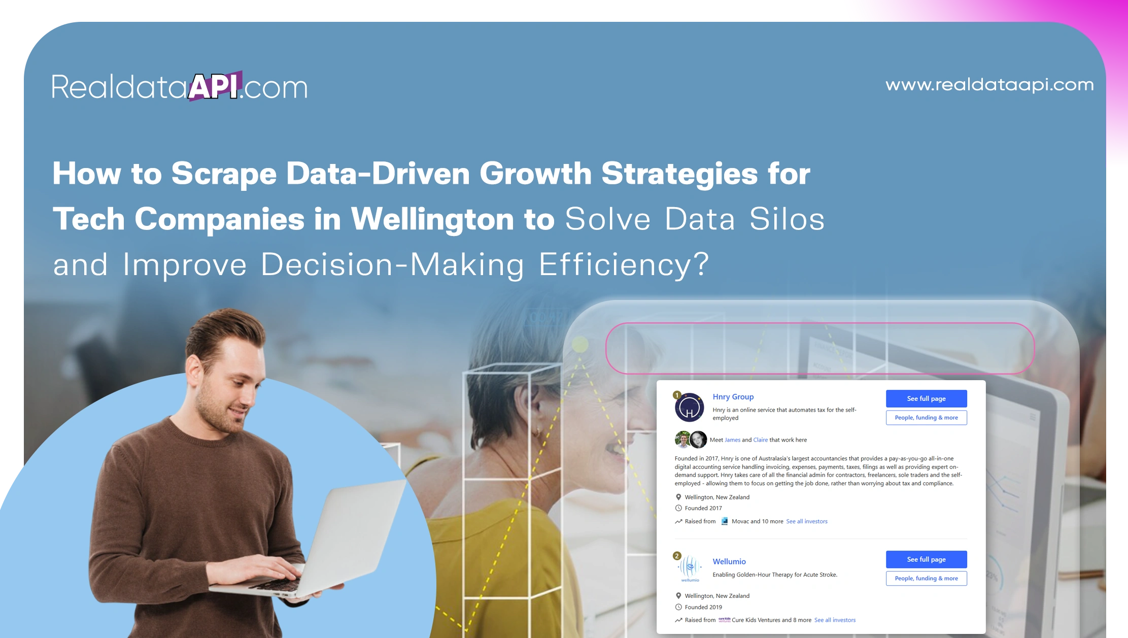 Scrape Data-Driven Growth Strategies for Tech Companies in Wellington