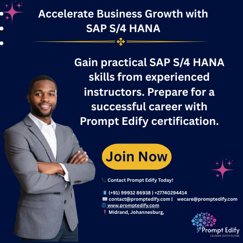 SAP S/4 HANA Egypt: Elevate Your Career Today