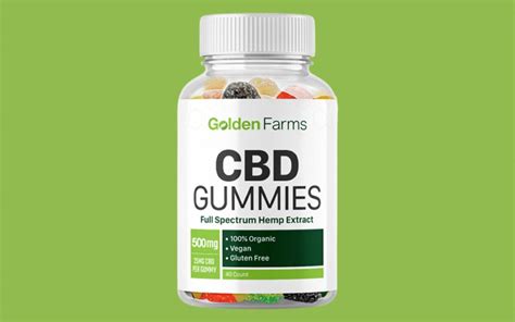 Golden Farms CBD Gummies Reviews: A Helpful 100% Safe Gummies!