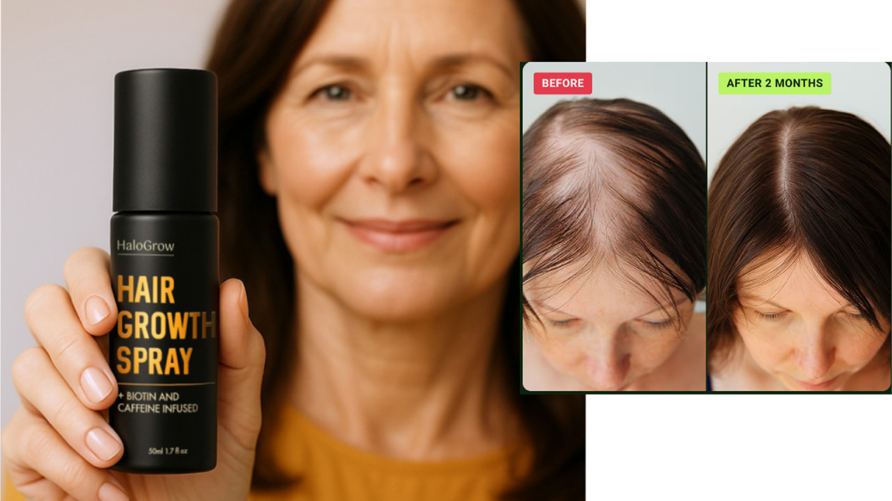 Halo Grow Hair Spray Reviews And Scam Alert!