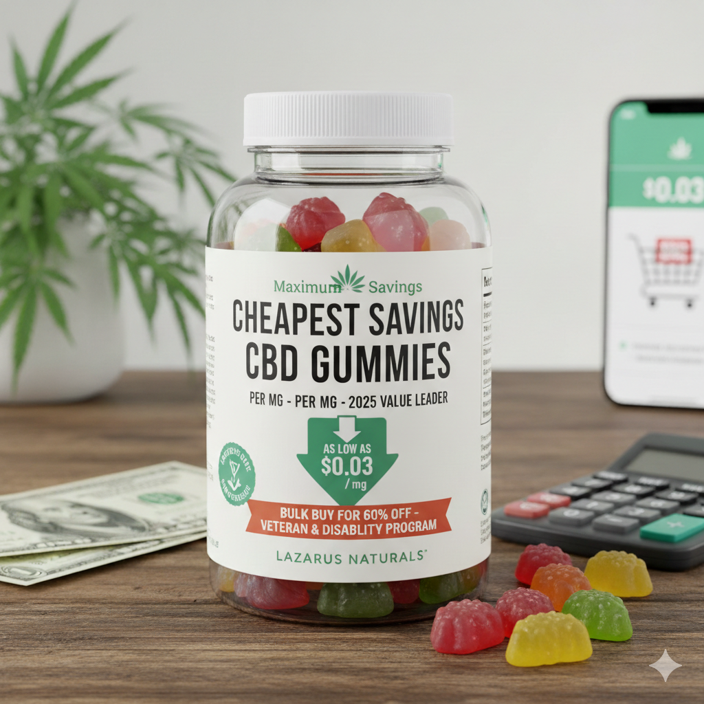 Cheapest CBD Gummies : Shocking Reviews Must Read Before Buying!
