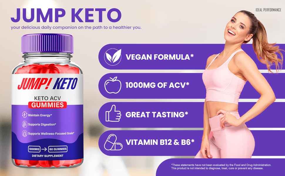 Jump Keto Gummies Reviews – Fit Science ACV Gummies!