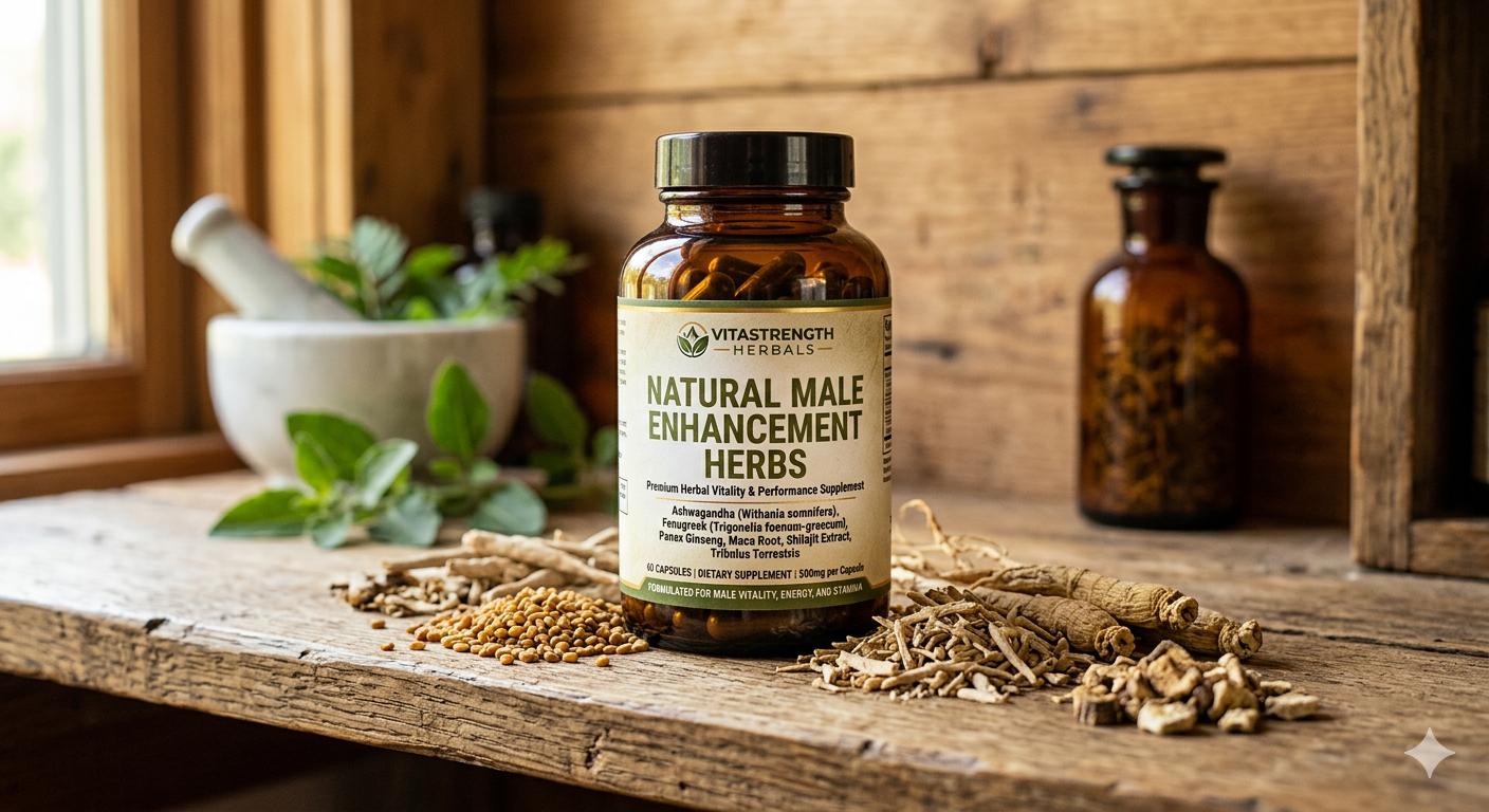 Natural Male Enhancement Herbs : Grow Testosterone & Stamina
