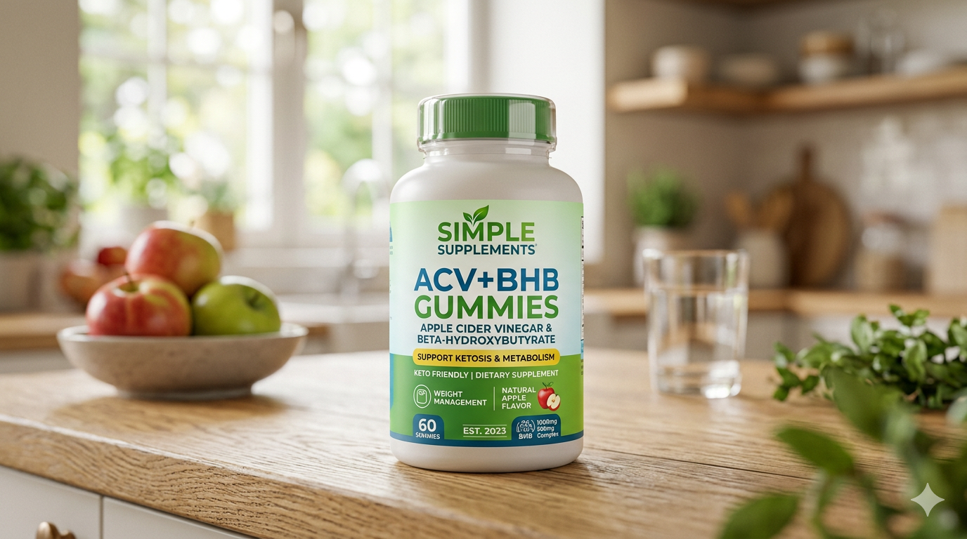 Simple Supplements ACV+BHB Gummies Review (Scam or Legit) Is It Worth Buying?