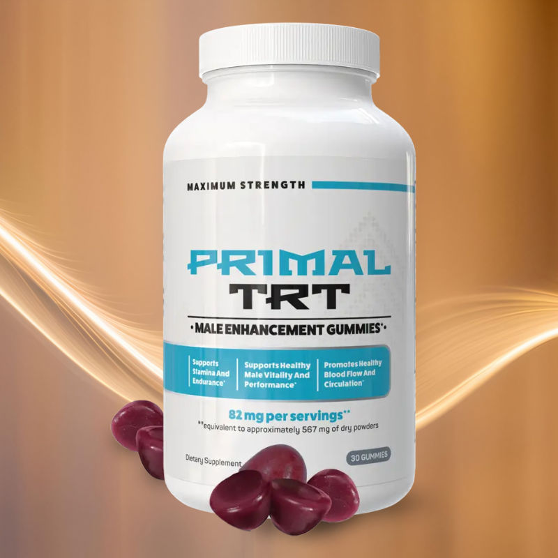 Primal TRT Male Enhancement Gummies Get BIGGER & More Impressive In Bed!
